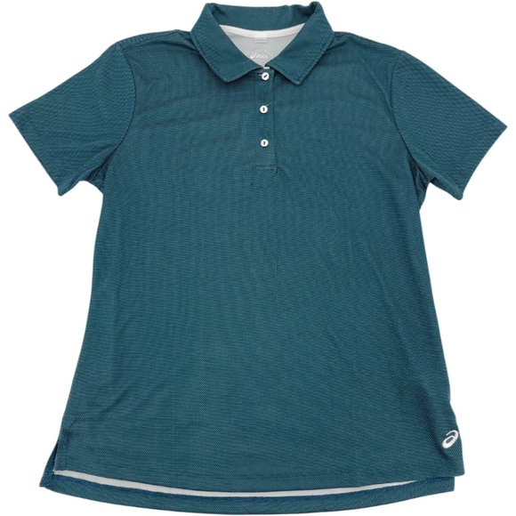 Asics | Women's Golf Shirt | Blue | Polka Dot | XLarge - Picture 1 of 2